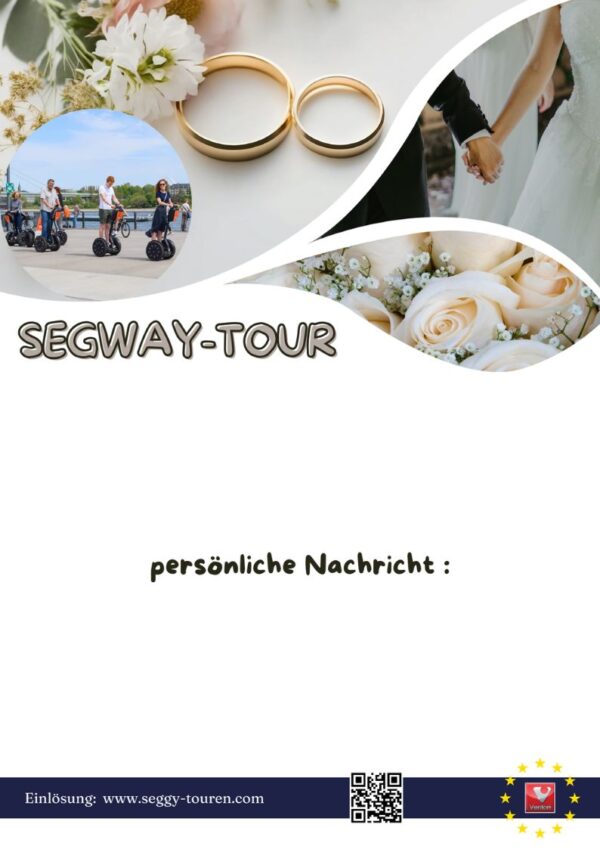 Segway Gutschein - Hochzeit