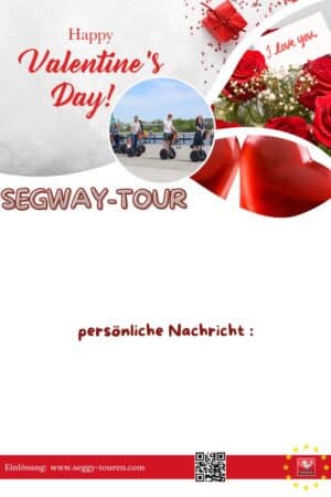 Segway Gutschein - Valentinstag