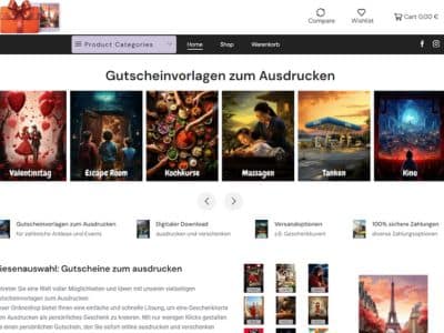 Gutscheinvorlagen