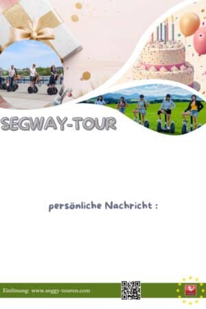 Segway Gutschein - Geburtstag