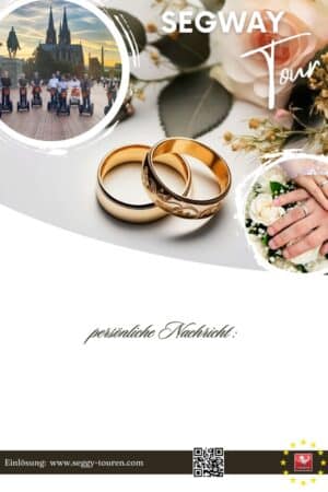 Segway Gutschein - Hochzeit