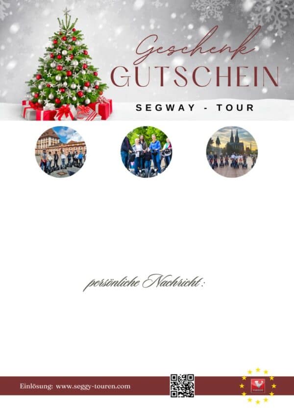 Segway Tour Gutschein Weihnachten