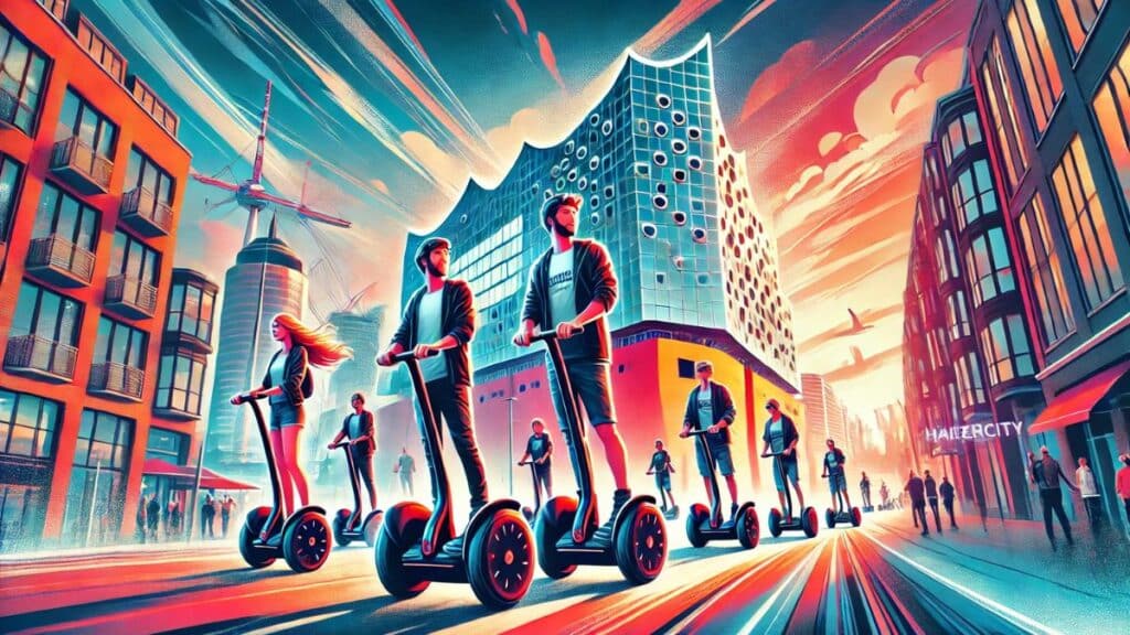 Mit dem Segway Hamburg entdecken