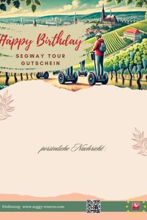 Segway Gutschein für eine Naturtour zum Geburtstag
