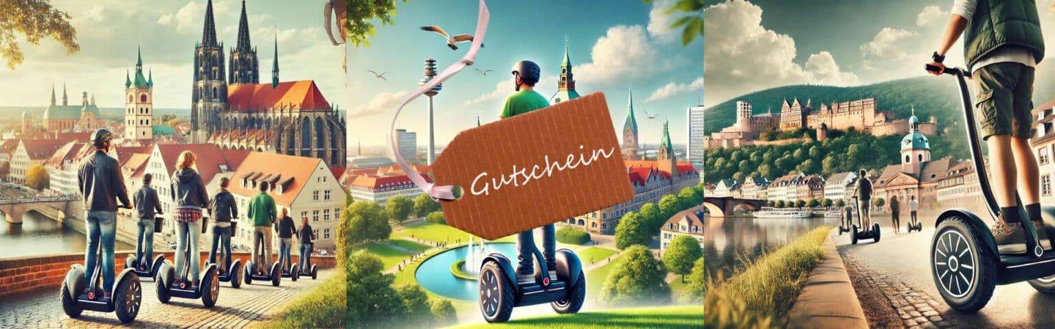 Segway Gutscheine zum Verschenken