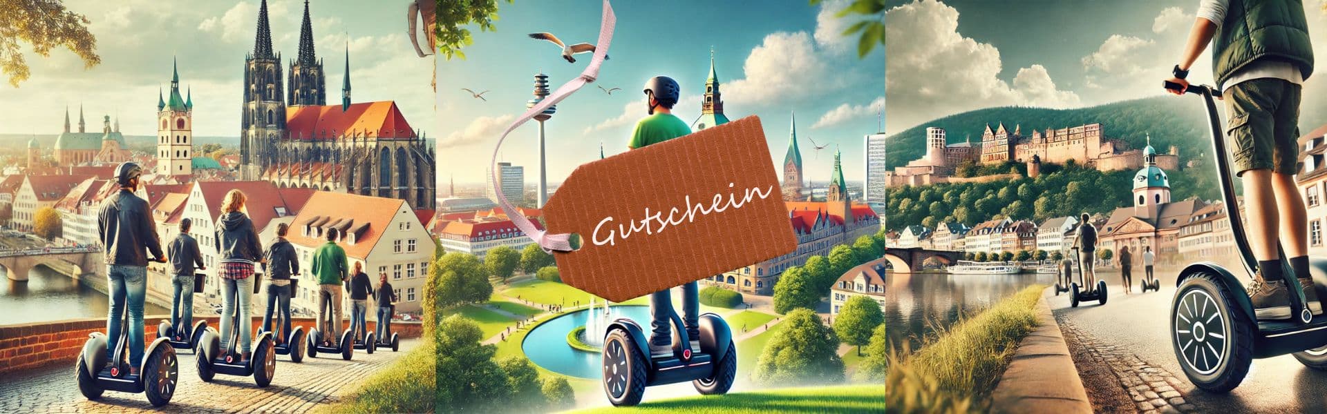 Segway Gutscheine zum Verschenken