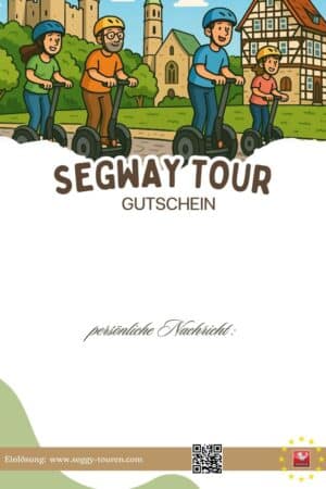 Segway Gutschein für eine abwechslungsreiche Tour durch Bielefeld – als besonderes Geschenk