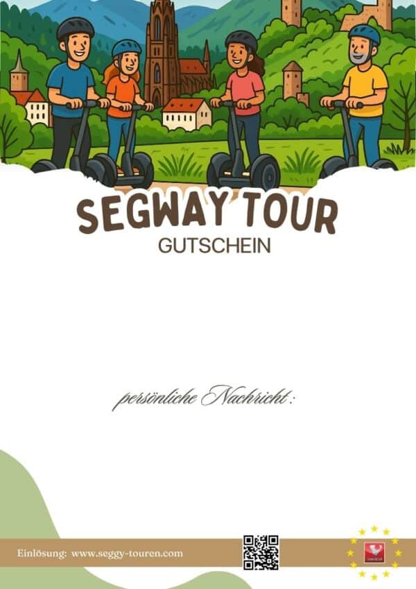 Segway Gutschein für eine genussvolle Tour durch den Breisgau – ein besonderes Geschenk für Natur- und Kulturliebhaber