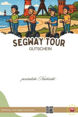 Segway Gutschein für eine Küstentour in Cuxhaven – das perfekte Geschenk für Nordsee-Fans