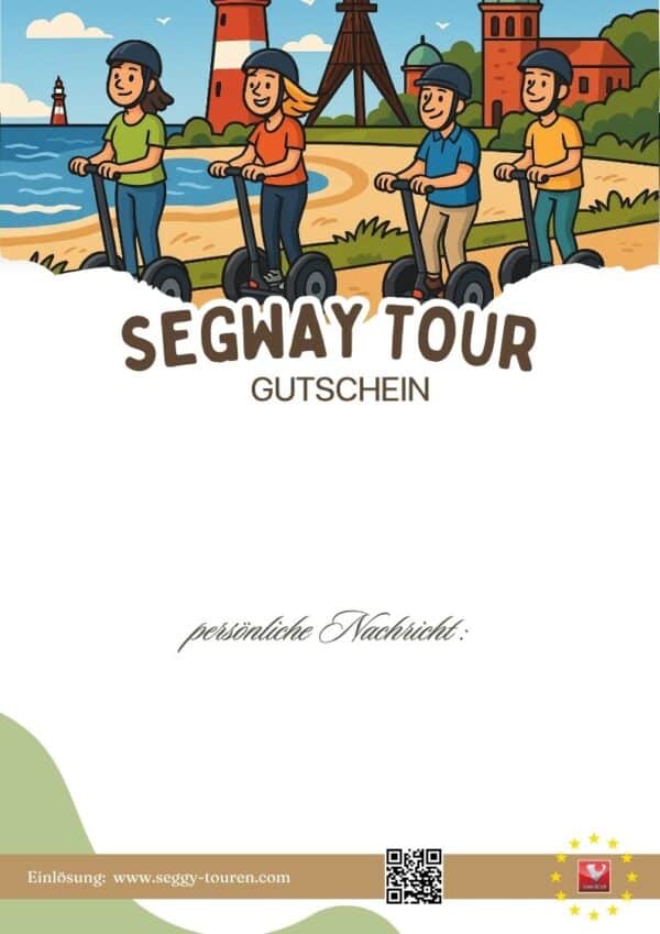 Segway Gutschein für eine Küstentour in Cuxhaven – das perfekte Geschenk für Nordsee-Fans