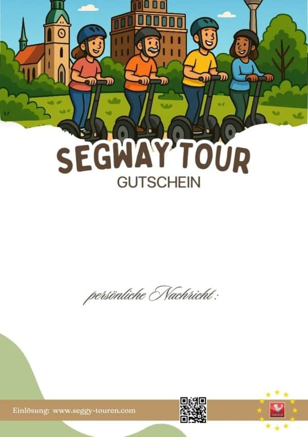 Segway Gutschein für eine spannende Stadttour durch Dortmund – perfekt zum Verschenken