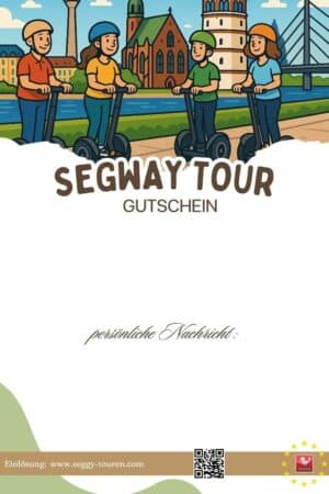 Segway Gutschein für eine spannende Stadttour durch Düsseldorf – ideal als Geschenk