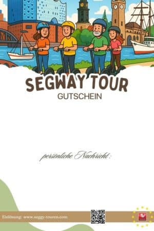 Segway Gutschein für eine aufregende Stadttour durch Hamburg – perfekt zum Verschenken
