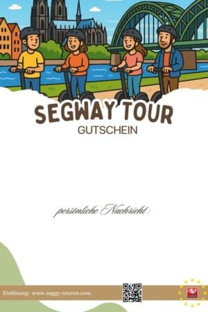 Segway Gutschein für eine unvergessliche Stadttour durch Köln – das perfekte Geschenk
