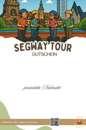 Segway Gutschein für eine spannende Entdeckungstour durch Leipzig – ideal als Geschenk