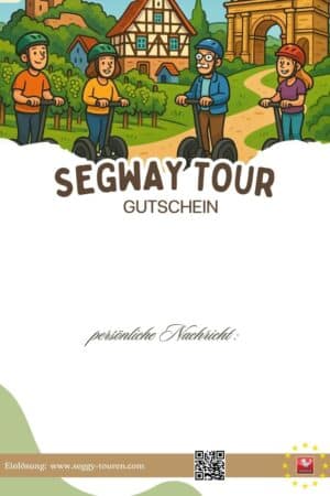 Segway Gutschein für eine genussvolle Tour durch die Pfalz – perfekt zum Verschenken