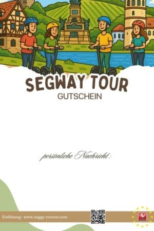 Segway Gutschein für eine erlebnisreiche Tour durch Rüdesheim am Rhein – ein besonderes Geschenk