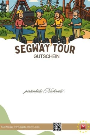 Segway Gutschein für abwechslungsreiche Touren im Ruhrgebiet – ein besonderes Erlebnisgeschenk