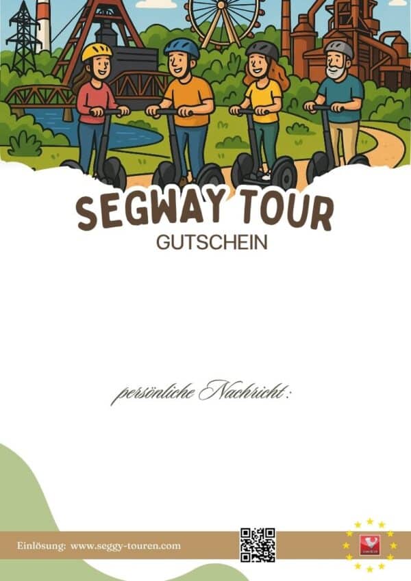 Segway Gutschein für abwechslungsreiche Touren im Ruhrgebiet – ein besonderes Erlebnisgeschenk