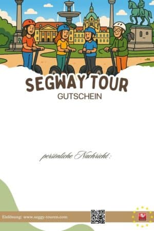 Segway Gutschein für eine spannende Stadttour durch Stuttgart – ideal als Geschenkidee