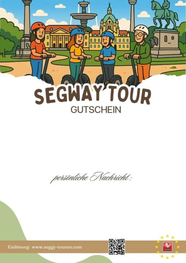 Segway Gutschein für eine spannende Stadttour durch Stuttgart – ideal als Geschenkidee