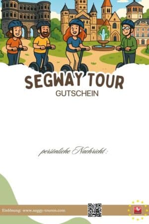Segway Gutschein für eine historische Stadttour durch Trier – ein außergewöhnliches Geschenk