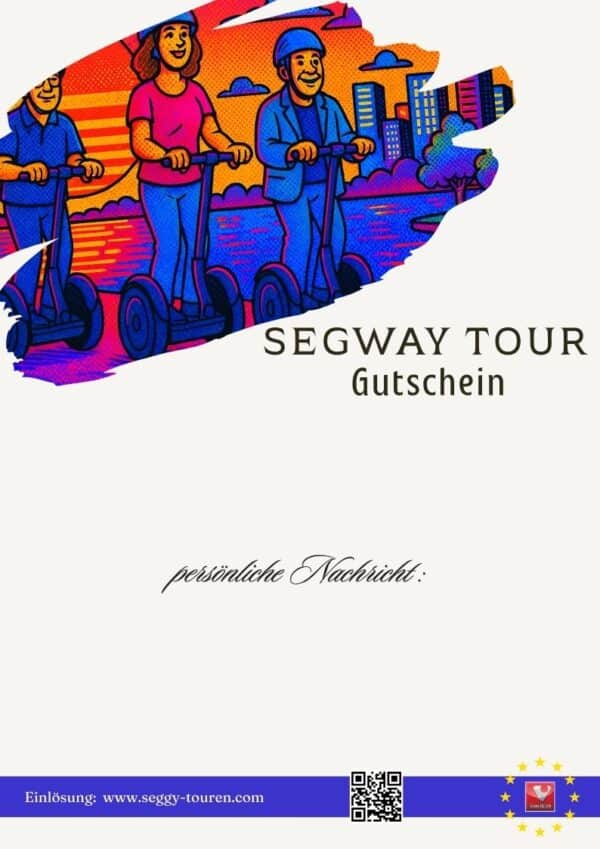 Segway Tour Gutschein – Erlebe neue Orte auf einem Segway.